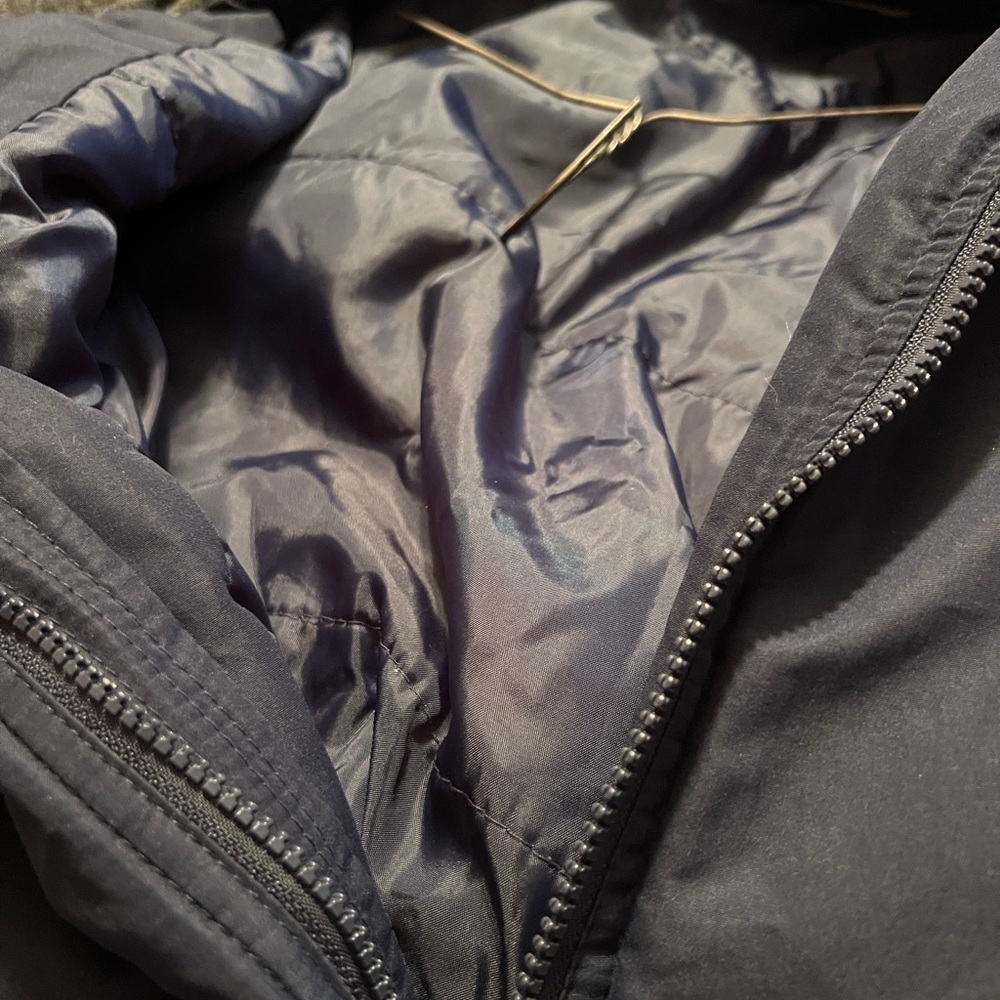 Athletic Works Men's Dark Blue Puffer Jacket